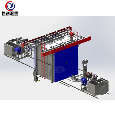 কেনা 1000L 45KW প্লাস্টিকের রটমোল্ডিং জলের ট্যাঙ্ক তৈরির মেশিন online manufacture