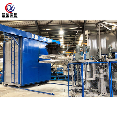 কেনা New 3 arm Carousel rotomolding machine rotomolding water for sales online manufacture