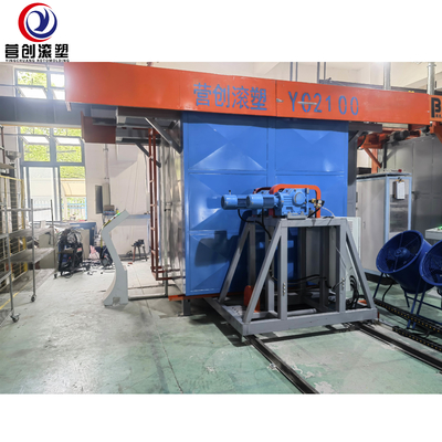 কেনা জল ট্যাংক উত্পাদন জন্য মাল্টি-আর্ম শাটল Rotomolding মেশিন online manufacture