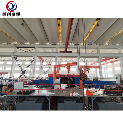 কেনা Multi-arm rotational molding machine for water tank container manufacturing in china online manufacture