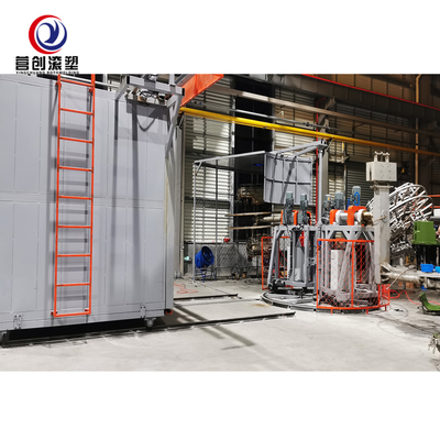 কেনা PLC কন্ট্রোল সিস্টেম রোটারি ছাঁচনির্মাণ মেশিন উত্পাদন গাছপালা জন্য online manufacture