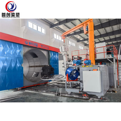 গুণ  10000L Tank Rotational Molding Machine for PP/PE/HDPE/LLDPE Material Made in China কারখানা