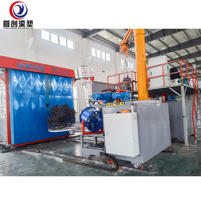 কেনা 1 বছরের ওয়ারেন্টি সহ PP/PE/HDPE/LLDPE-এর জন্য 10000L দ্বি-অক্ষীয় রোটোমোল্ডিং মেশিন online manufacture