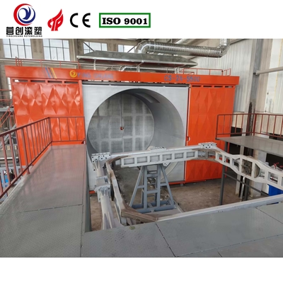 কেনা 220V/380V/440V স্বয়ংক্রিয় শাটল রোটোমোল্ডিং মেশিন সামঞ্জস্যযোগ্য ঘূর্ণন গতির সাথে online manufacture