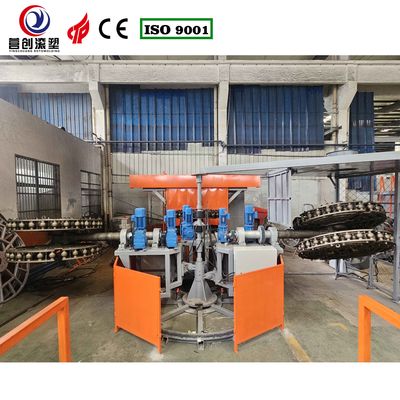 কেনা নিরাপত্তা ব্যবস্থা এবং 3-10 মিমি ঘূর্ণায়মান বাহু পুরুত্বের সাথে হাইড্রোলিক লিফটিং ক্যারোসেল রোটোমোল্ডিং মেশিন যা পिकलবল এর জন্য উপযুক্ত online manufacture