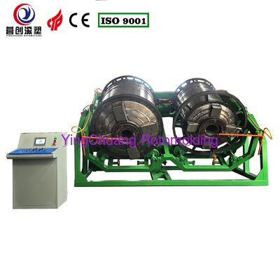 কেনা বিভিন্ন নিয়ন্ত্রণ বিকল্প রক অ্যান্ড রোল রোটোমোল্ডিং মেশিন প্লাস্টিক উত্পাদন জন্য ঘূর্ণনশীল মাল্টিফাংশনাল সমাধান অনলাইনে উৎপাদন