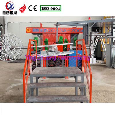 কেনা উৎপাদন এবং টেকসই ট্যাংক ফ্যাব্রিকেশন সমাধানের জন্য ঘূর্ণনীয় ছাঁচনির্মাণ সরঞ্জাম সহ সম্পূর্ণ স্বয়ংক্রিয় ওয়াটার ট্যাঙ্ক উত্পাদন মেশিন অনলাইনে উৎপাদন