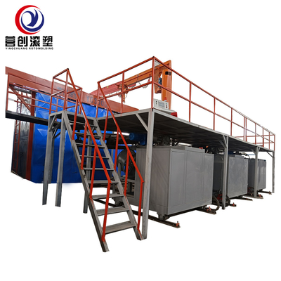 14000L ট্যাঙ্ক তৈরির জন্য 220V/380V/440V ঘূর্ণনশীল ছাঁচনির্মাণ সরঞ্জাম