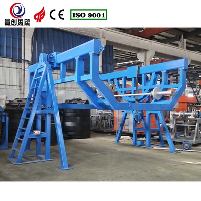 উত্পাদন উদ্ভিদ উত্পাদন দক্ষতা 6KW-11KW পাওয়ার সহ রক অ্যান্ড রোল রোটোমোল্ডিং মেশিন
