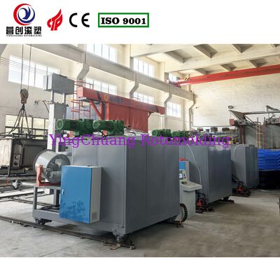 মাল্টি-আর্ম শাটল রোটোমোল্ডিং মেশিন, প্লাস্টিক পণ্যের জন্য স্বয়ংক্রিয় শাটল টাইপ রোটেশনাল মোল্ডিং সরঞ্জাম