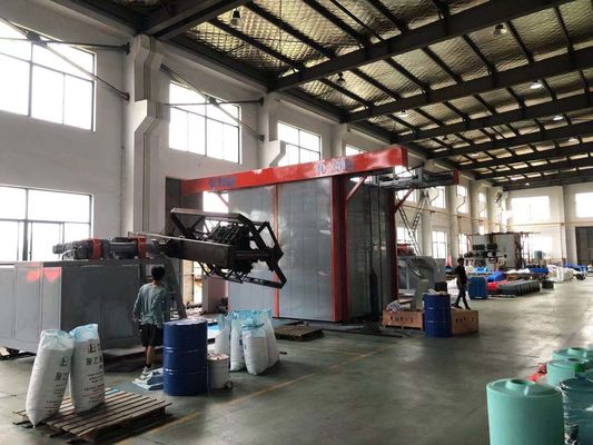 500000 Kcar/Hr Shuttle Rotomolding মেশিন জন্য উত্পাদন শীতল বক্স