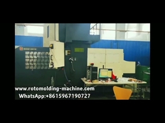 বৃহৎ ফাঁপা পণ্য, যেমন জলের ট্যাঙ্ক তৈরির জন্য সম্পূর্ণ স্বয়ংক্রিয় রোটোমোল্ডিং সরঞ্জাম