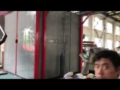 উত্পাদন উদ্ভিদ জন্য দুই স্টেশন শাটল Rotomolding মেশিন