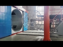 উত্পাদন শীতল বাক্সের জন্য মানের উপাদান সঙ্গে শক্তিশালী ঘূর্ণন ছাঁচনির্মাণ মেশিন