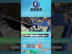 Yingchuang কাস্টমাইজড চার মাথা কভার মেশিন আপনার ব্যবসার জন্য রক অ্যান্ড রোল Rotomoulding মেশিন