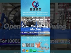 ইয়িংচুয়াং রোটো রক অ্যান্ড রোল রোটোমোল্ডিং মেশিন 1000L অনুভূমিক জল টাওয়ারের জন্য