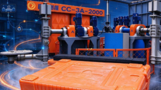 CC-3A-2000 টারেট রোটোমোল্ডিং মেশিন | একটি মেশিনে কুলার বডি এবং ঢাকনা তৈরি করুন | ইংচুয়াং